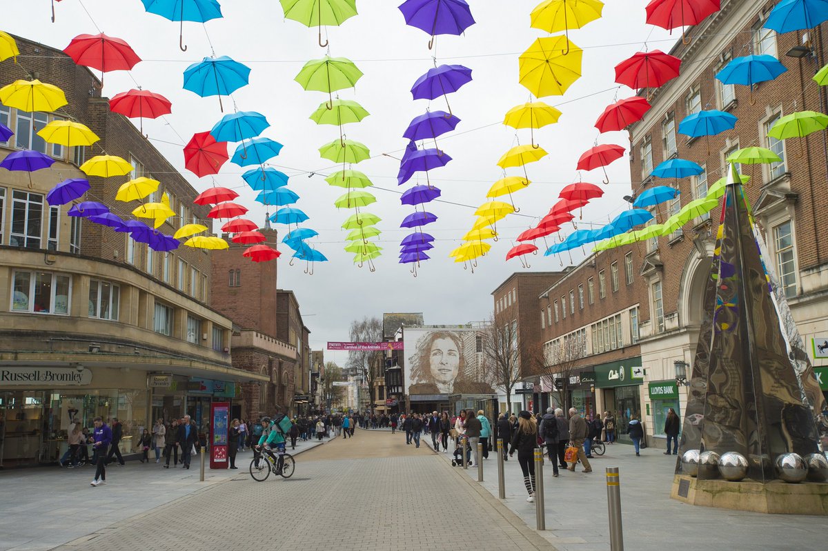 tweetinexeter's tweet photo. It’s your last chance to enter our umbrella competition.
Share your photos with us on Instagram, Facebook or Twitter for your chance to win a £100 prize bundle of shopping vouchers.
Use the hashtag #SpringinExeter to enter. https://t.co/ANiOehiEmQ