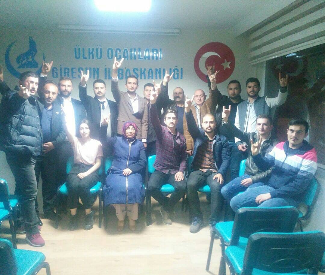 Ülkü ocakları Giresun İl Başkanlığı İlce başkanları il Yönetimi genişletilmiş toplantı gerçekleştirdi.
#Giresun #GiresunOcak <a href="/sbhttngndz28/">Sebahattin Gündüz</a>