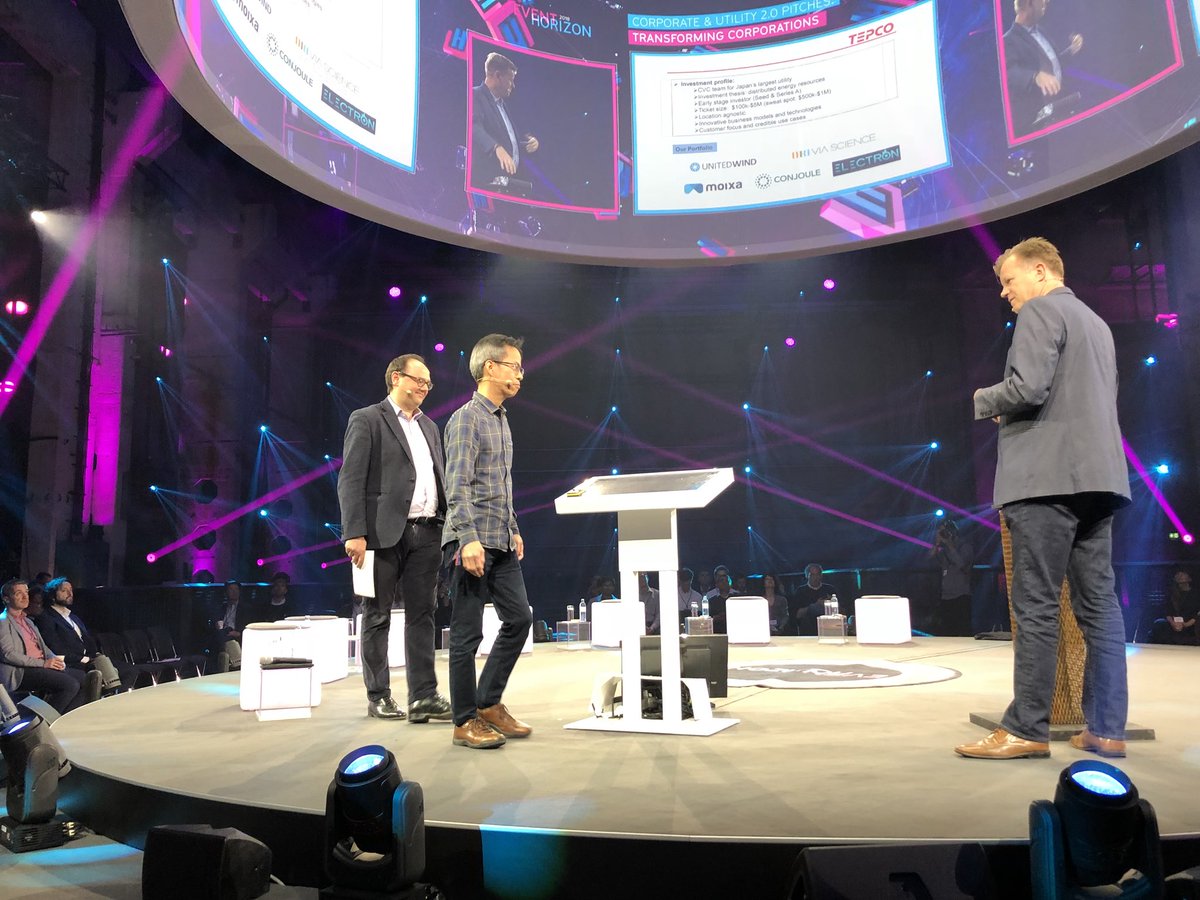 #TEPCO and #CONJOULE take the stage