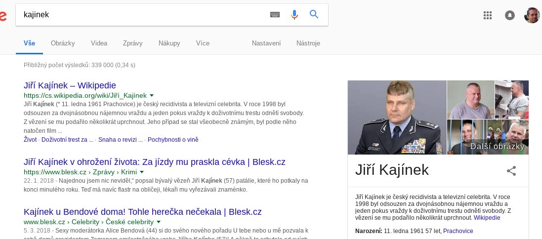 No nevím pane Google, jestli je to zrovna reprezentativní foto.