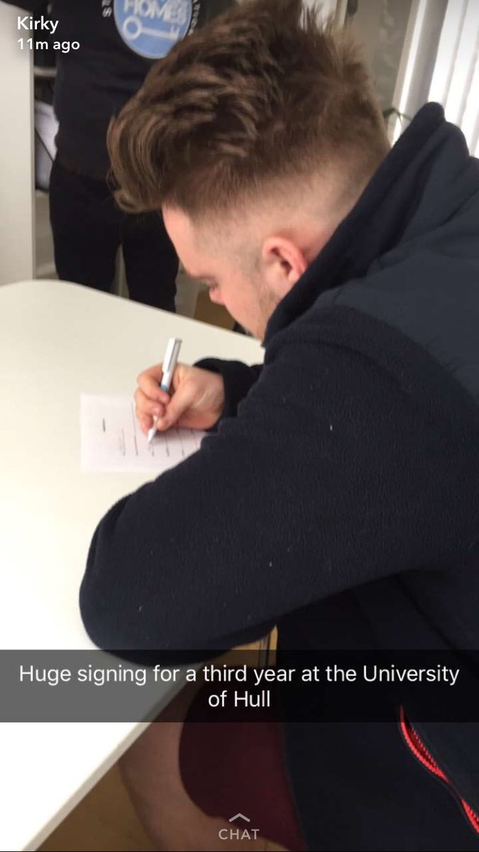LonghurstGeorge's tweet photo. Longhurst puts pen to paper on a new one year deal to remain at the University of Hull #LonghurstSigns https://t.co/a2TFYmJtpC