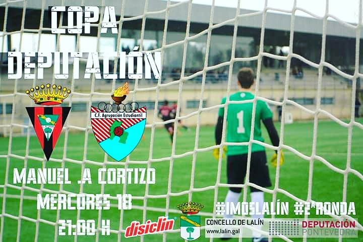 CD_Lalin's tweet photo. 📣Copa Deputación de Pontevedra
📆Mércores 18
⚫🔴 CD Lalín - CFA Estudiantil
📍Manuel. A. Cortizo, (H. Natural)
⏰21:00
#CDLALÍN 
#ImosCDLalin #AForzaDoCortizo #Lalín
#Copadiputación #Imosapolacopa https://t.co/hHjbMkBdW0