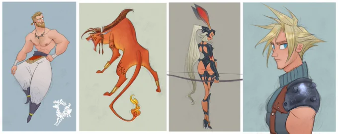 The #FanArt of #FinalFantasy ✨?

"Disney-Style"

Artist: @davidalojaya 