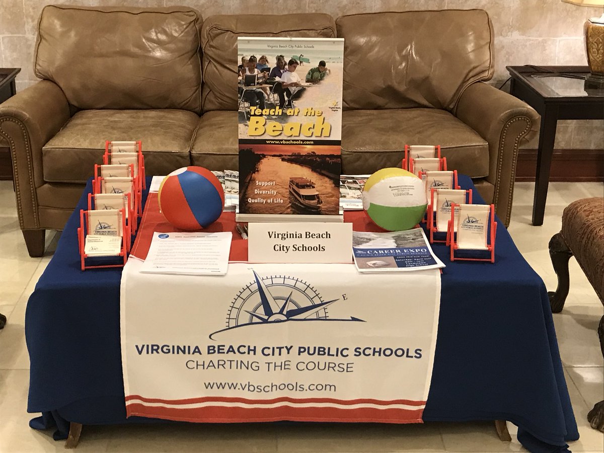 CManugo's tweet image. Eager to meet @CNUcaptains seniors who are interested in teaching @vbschools next year! #TeachAtTheBeach #VBAmazing #WeAreVBSchools @VBCPS_HR