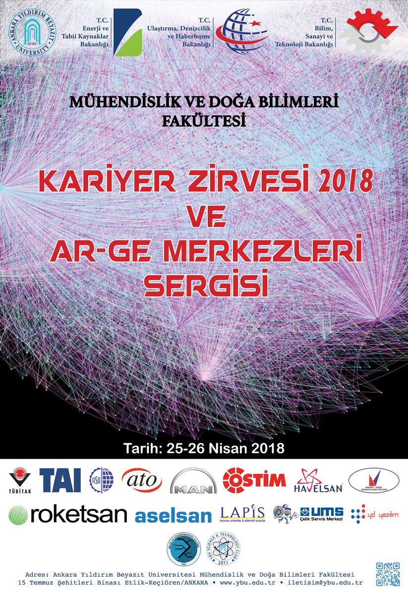 ybuankara's tweet photo. Üniversitemizde Kariyer Zirvesi 2018 ve AR-GE Merkezleri Sergisi Gerçekleştirilecek
https://t.co/NfCMlYS75i

📅 25 - 26 Nisan 2018 Çarşamba
🕞 09: 30
📍 Etlik 15 Temmuz Şehitleri Binası
Programa Herkes Davetlidir...
@drMetinDogan @BeratAlbayrak @_A_Cavusoglu @ybunikonsey https://t.co/speDfR8tDN