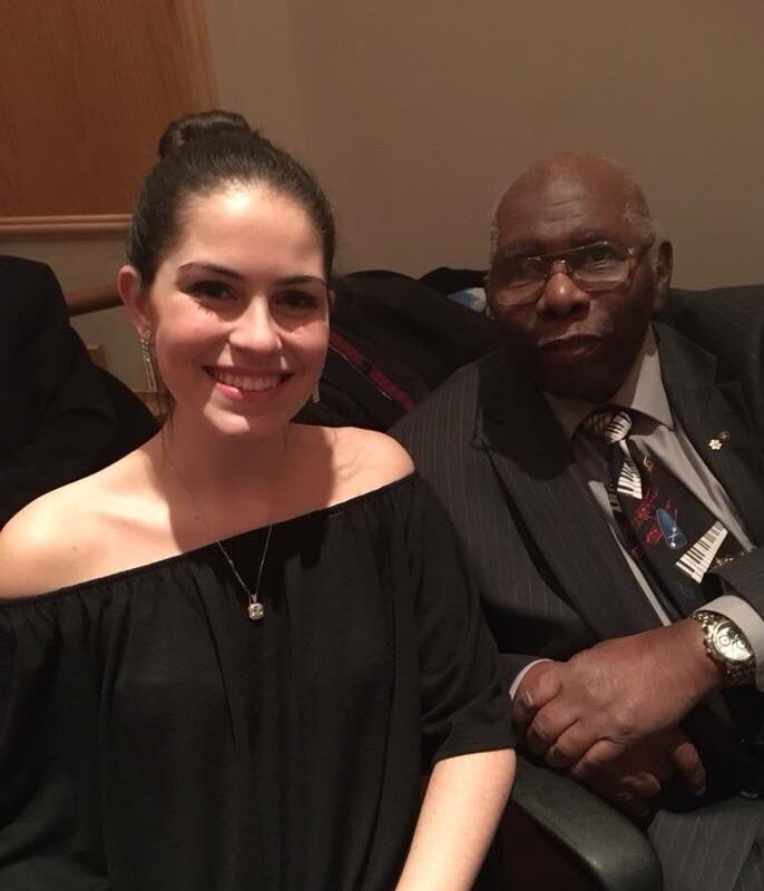 Big band benefit concert last night! With Ranee Lee and Oliver Jones