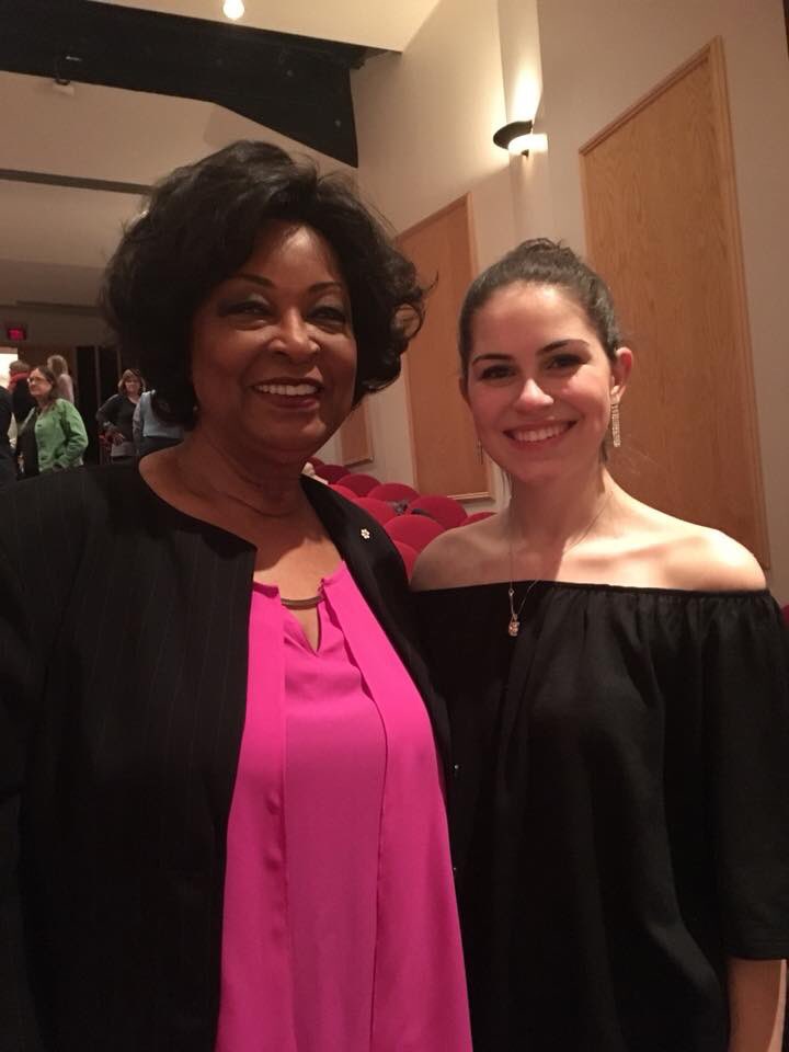 BeckyFCote's tweet photo. Big band benefit concert last night! With Ranee Lee and Oliver Jones https://t.co/GKmpM3x9qY