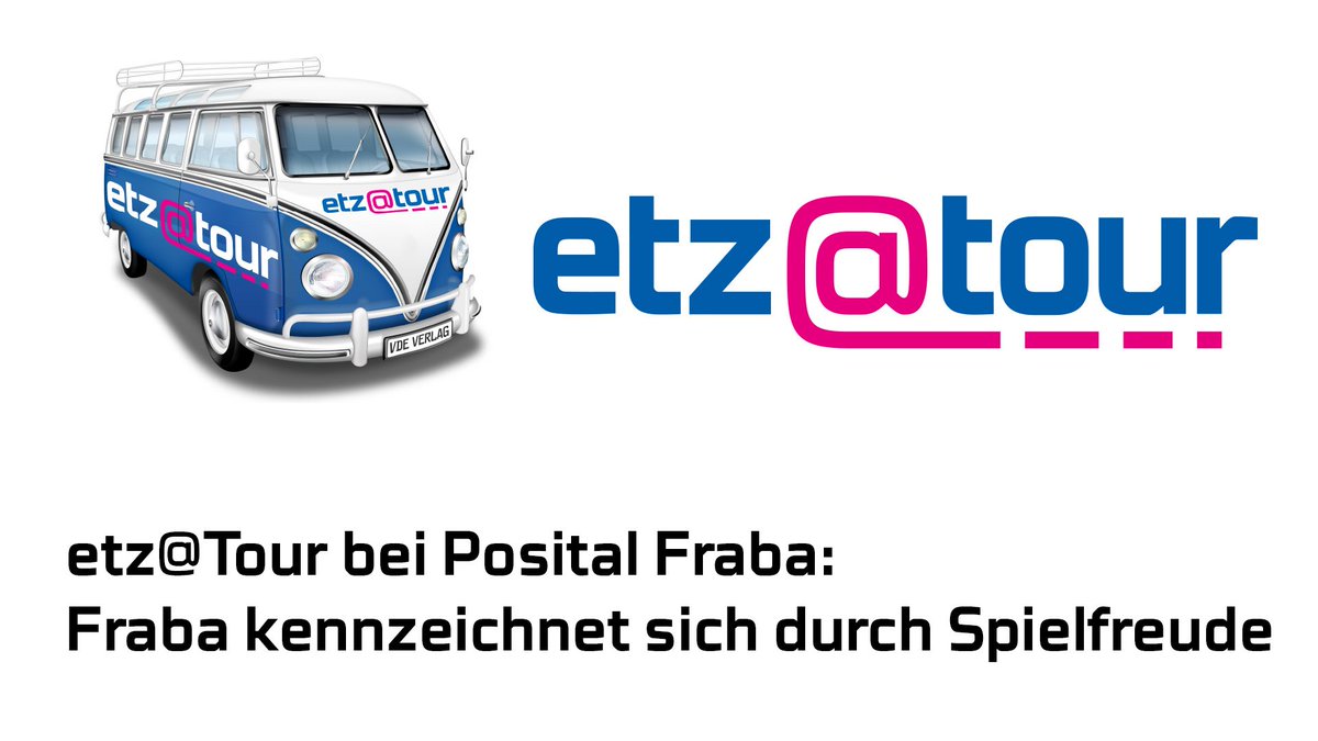 etz_vdeverlag's tweet photo. Fraba-CEO Christian Leeser, erläutert im Gespräch mit Frank Nolte, das Konzept von @POSITAL_FRABA, das auf “Spielfreude” basiert, sowie die Definition, die der Spezialist für Positions- und Geschwindigkeitssensorik damit verbindet.
>>> Zum Video: https://t.co/RksmxP7lDL
#etztour https://t.co/2gDjZLurQ2