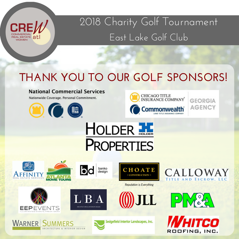 crewatlanta's tweet photo. Thanks to our Raffle and Swag Bag sponsors for our CREW Atlanta 2018 Charity Golf Event! #CREWatl #CRE #CREWlovesAWF #CREWGolfTournament2018 #AWF https://t.co/ij0ymVyaJT