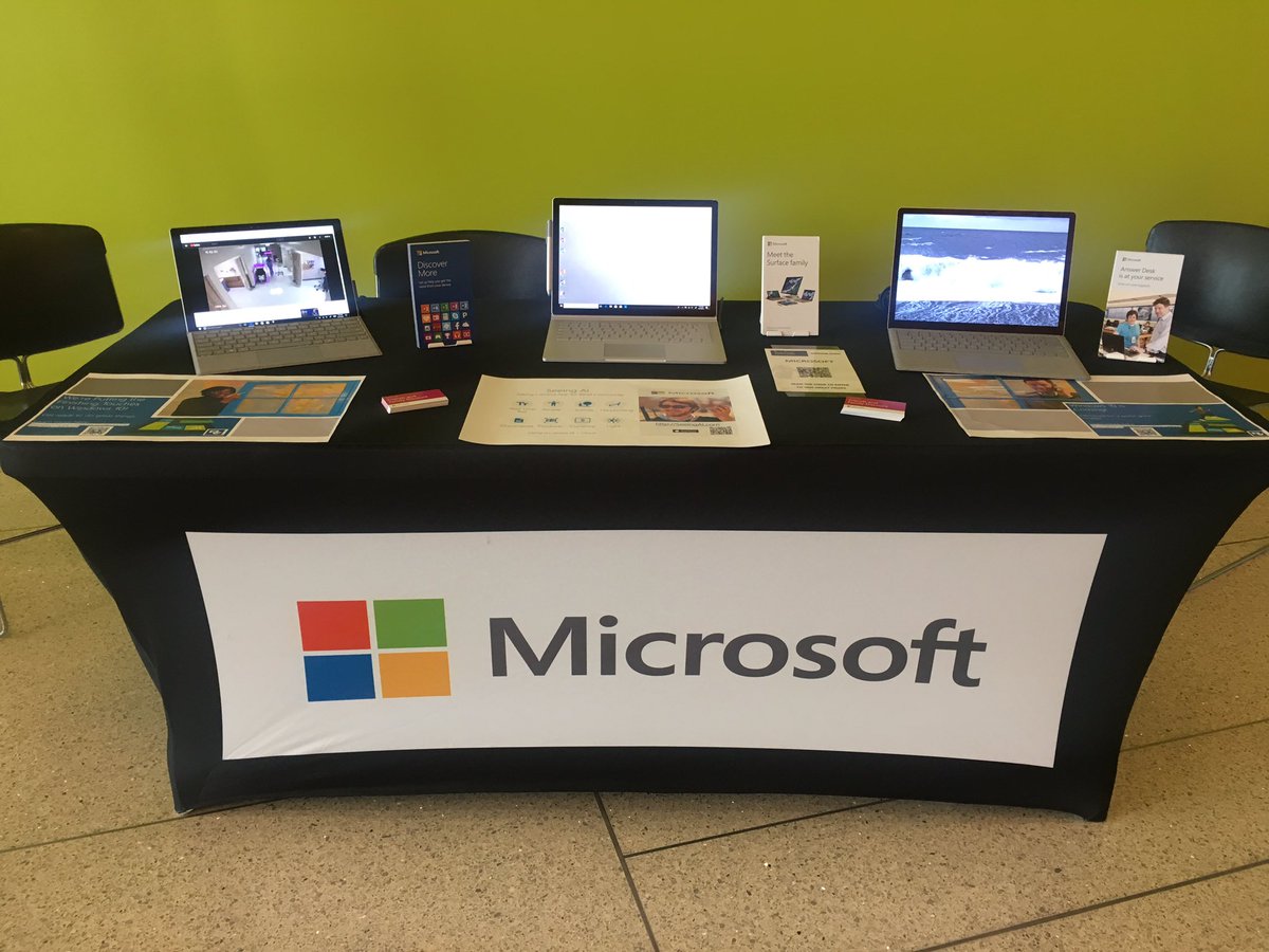 AmandaTrouba's tweet photo. Looking forward to an amazing day of sharing the power of Microsoft AI and the Surface family of products at the Black and Veatch Technology Conference! #AI #Surface #Microsofr #BlackandVeatch #TechnologyConference2018 https://t.co/7EAtL2jRV5