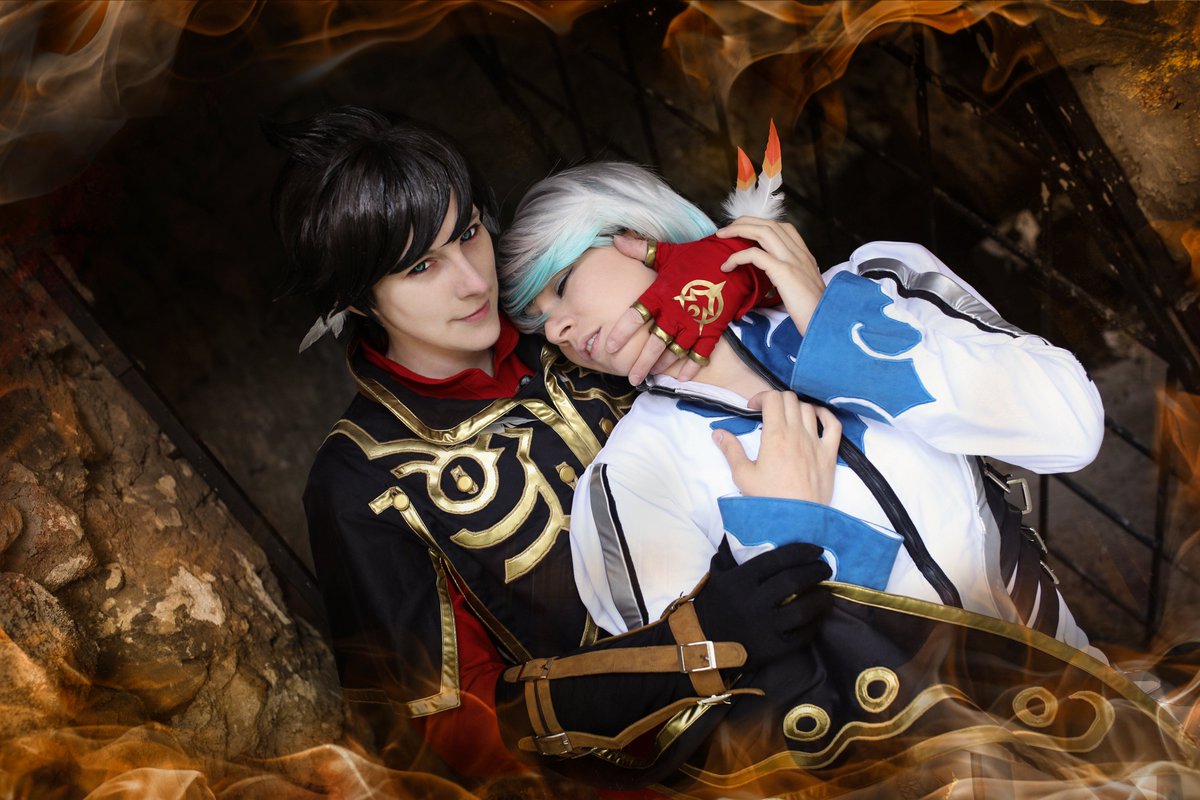 DemonicInnocenc's tweet photo. Unser erstes Shooting, welches wir mit Martin ( Fb: Reflektierte Wahrheit) auf der #FotoCon2017 hatten ö_ö
Endlich mal wieder etwas Taindet Tales <3 und tausend Danke Großer die Fotos sind so schön geworden ö___ö
#TalesofZestiria #TaintedSorey #TaintedMikleo #SorMik https://t.co/nzZJD2yvvv