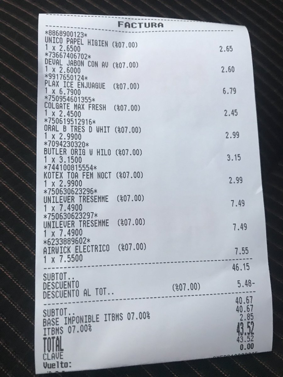 clarissbarroso's tweet photo. La verdad es que cada día los precios en los productos básicos se estan volviendo inaccesibles. $43.52 en este par de artículos. El gobierbierno trabaja para que los de clase media pronto no podamos comprar ni un jabon de baño. @AnaMatildeGomez @CastaliaPascual @Betseraitv https://t.co/iXSPB07eXV
