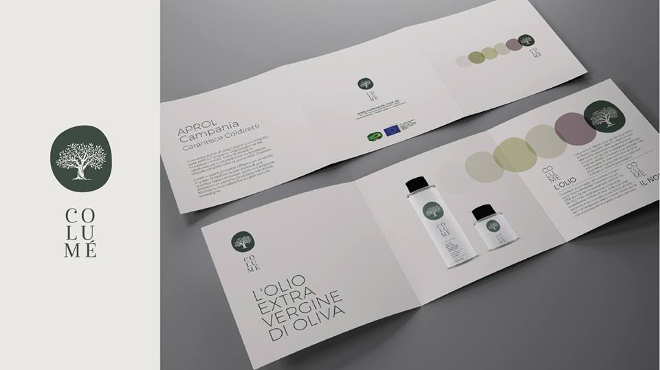 edirect_web's tweet photo. E-direct  per #Aprol #Campania Columè #corporateidentity . #naming, creazione del #logo #etichette #brochure #rollup #calledirect https://t.co/Y3W3ajAt93