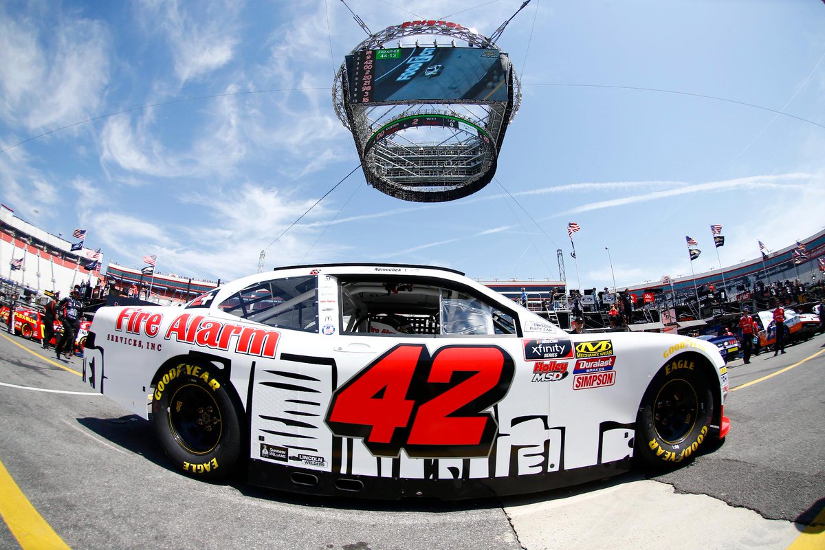 CGRTeams's tweet photo. Take a look back at @JHNemechek's 13th place run @BMSupdates in the #FireAlarmServices Camaro. #Nemechek42 #Fitzgerald300

📸: https://t.co/KOXCbC37fK https://t.co/BQ2kV4QzQw