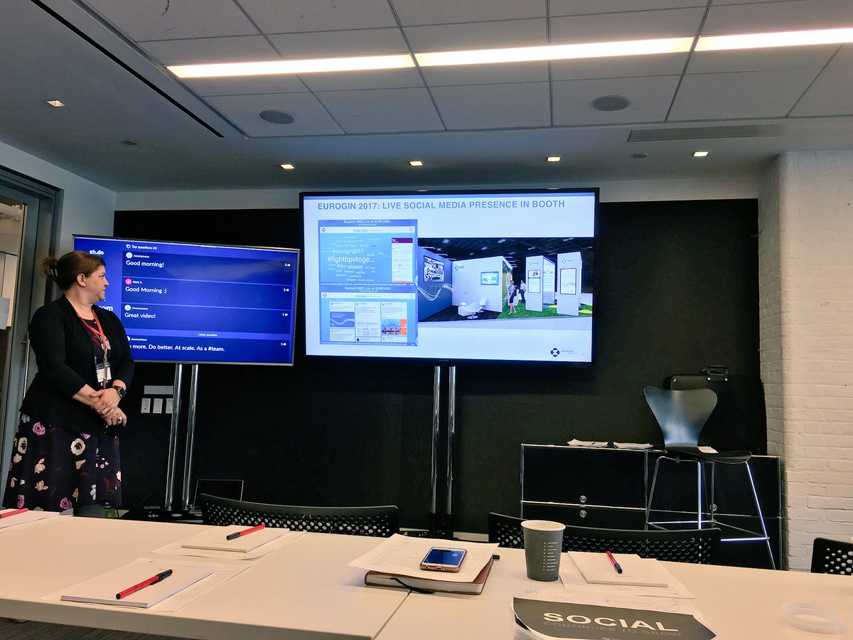 jamie_rosati's tweet photo. Kicking off day one of #PulseShare talking current capabilities, the future of live coverage at medical meetings, and the importance of paid media. https://t.co/VqrwV8hvOc