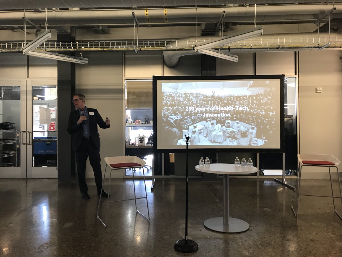 danielle_pinto's tweet photo. Quick review of 250 years of medical innovation at @Penn from @PennovationCtr @MarkTurco at @PhilaPACT #medtech #PACTmedtech event today. https://t.co/cP6wJ34Gc0