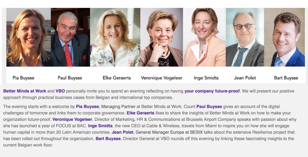BetterMindsWork's tweet photo. Last seats available for our FUTURE-PROOF event —April 26, Brussels: 

https://t.co/ItzNKwJVOW https://t.co/Cr97oYwCzK