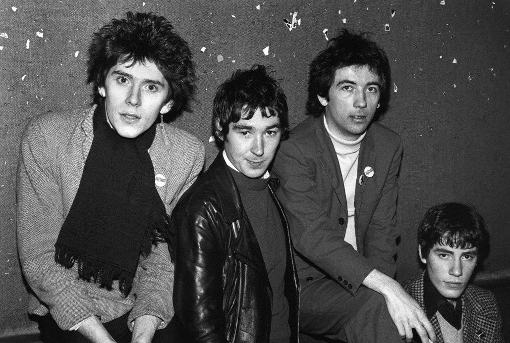 Happy birthday to Pete Shelley. Buzzcocks by Sheila Rock, 1977. 