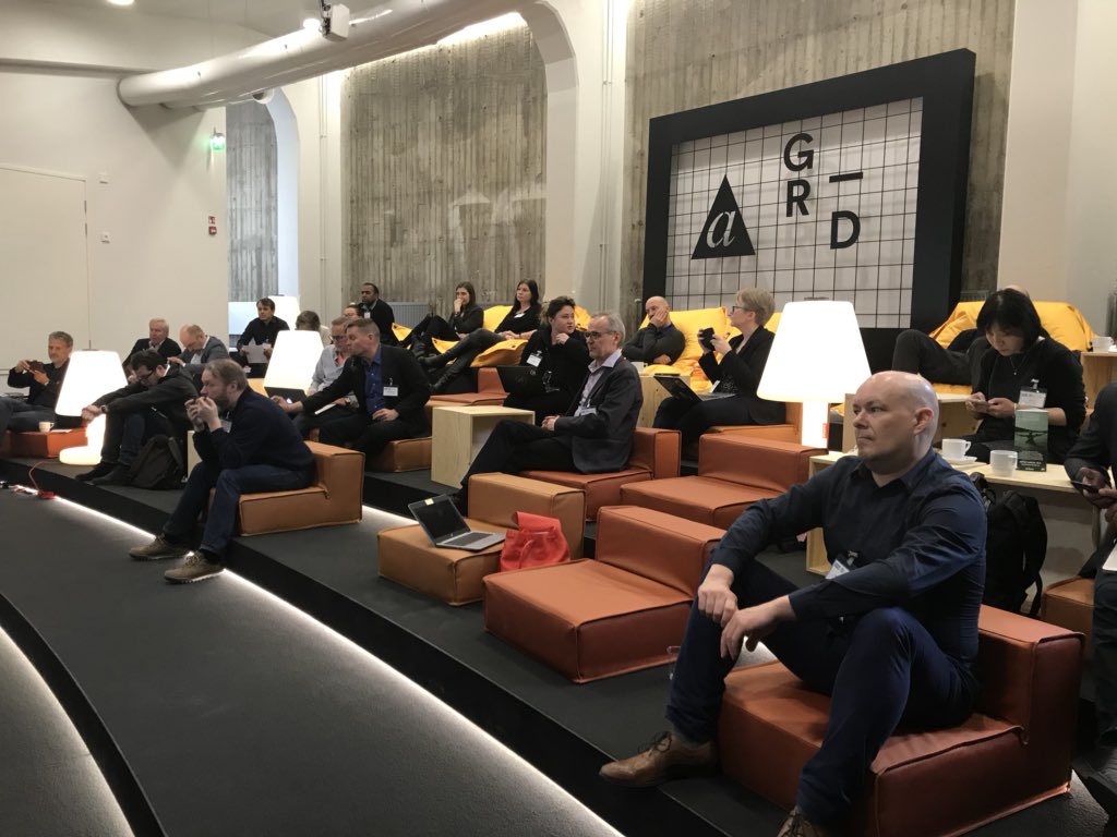 EnterEspoo's tweet photo. Expand your Business in Asia with nHack, Chris Rynning founder of nHack on stage @agrid_aalto #espooinnovation #nHack https://t.co/2qUYiUTPzT