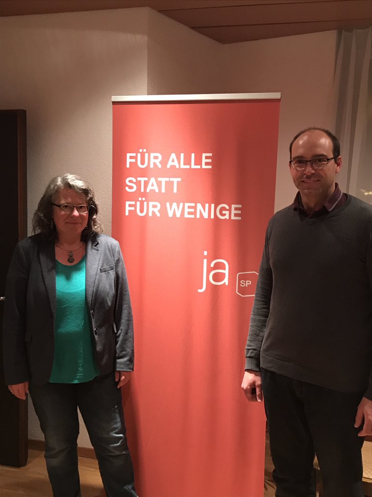 SP des Kantons Glarus nominiert Markus Rhyner als Obergerichtspräsident und Katia Weibel als Verwaltungsrichterin für die #landsgemeinde2018, #üüsbruchts
