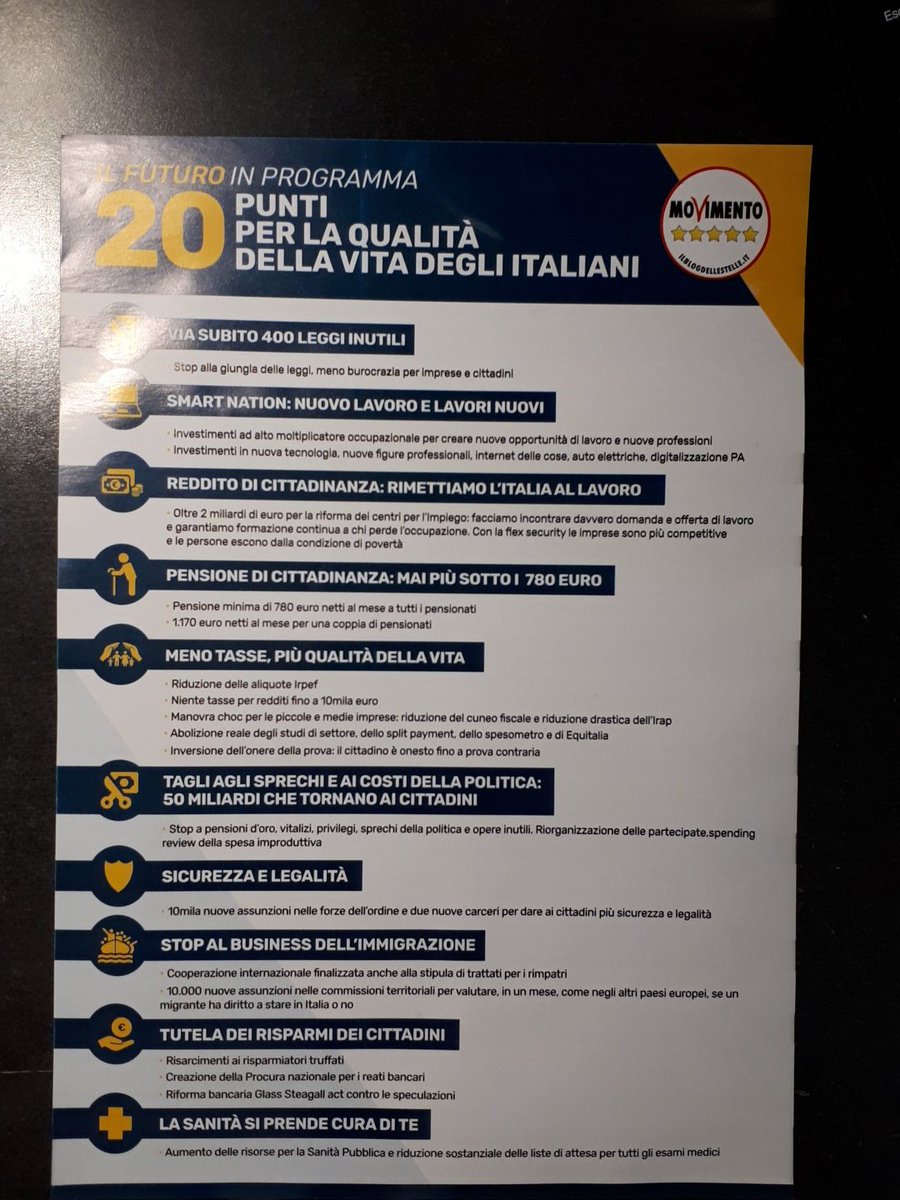Guryosan's tweet photo. @StefanoSerafi11 @theBsaint @savignu Questo è quello usato in campagna elettorale da candidati e meetup https://t.co/LxmVfrVfdZ
