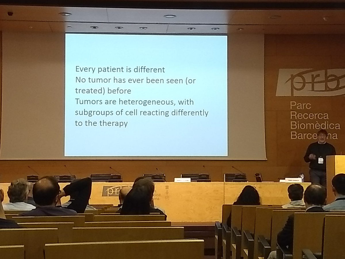 Dreamgenics's tweet photo. Hans Lehrach: Making unavoidable mistakes in-silico: the virtual self as the basis of truly personalised therapy and prevention #ECTB2018 #Bioinformatics https://t.co/2iNljDeiGQ