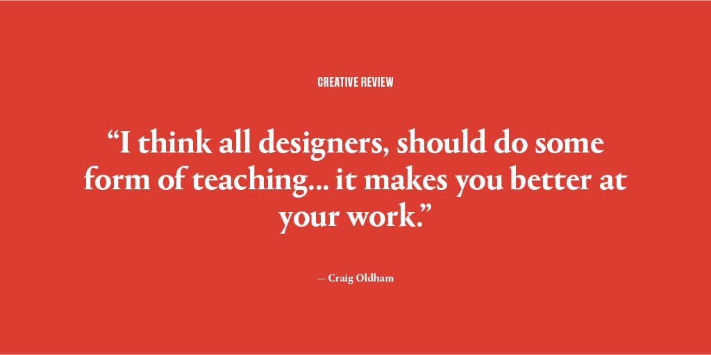 CreativeReview's tweet photo. How do you keep improving your skills as a designer? Especially if you work alone and don't have a team to push you, progression can be challenging https://t.co/fdHp0W4jzm https://t.co/rOEyH1yZw9