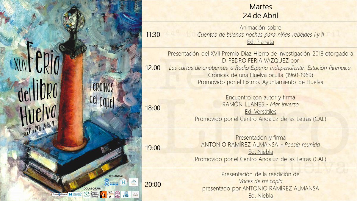 Feria Libro Huelva tweet media