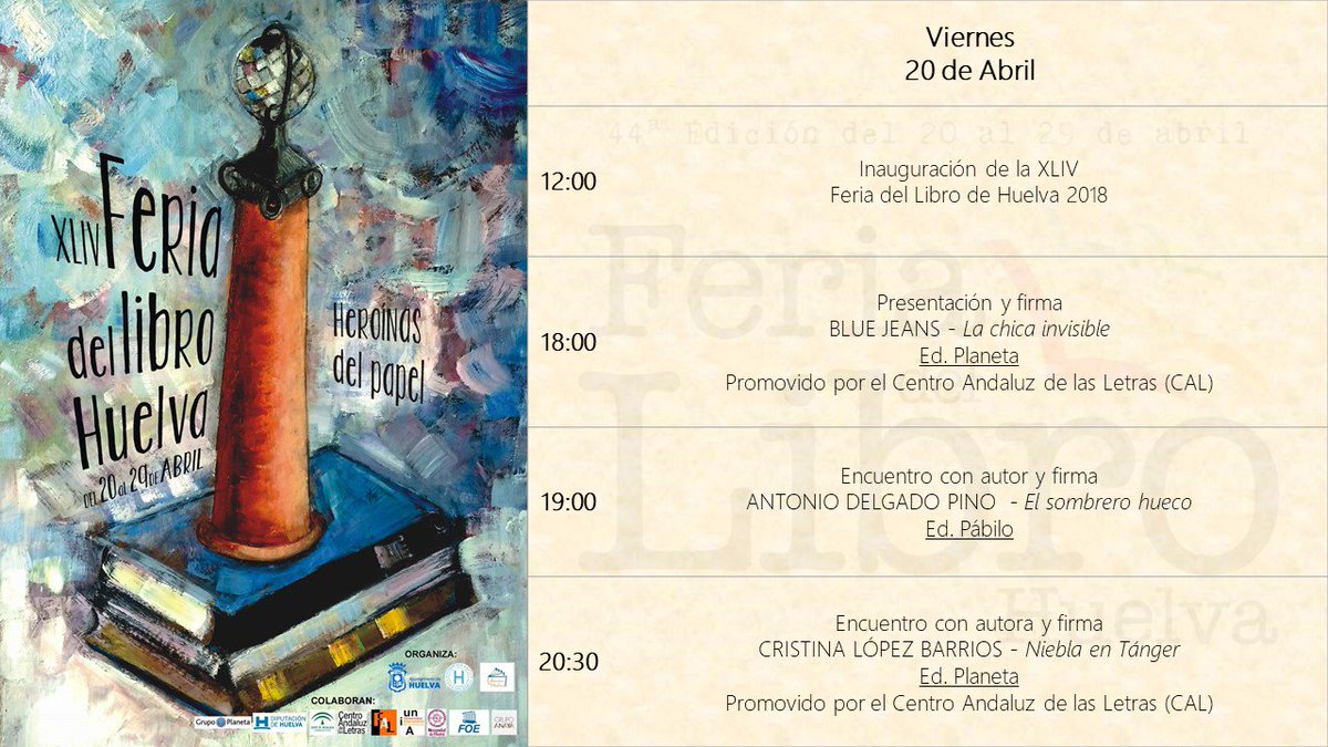 Feria Libro Huelva tweet media