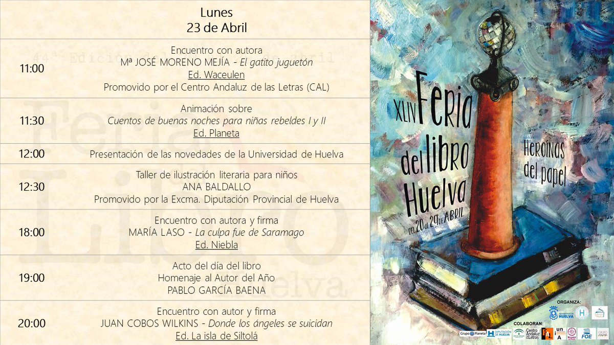 Feria Libro Huelva tweet media