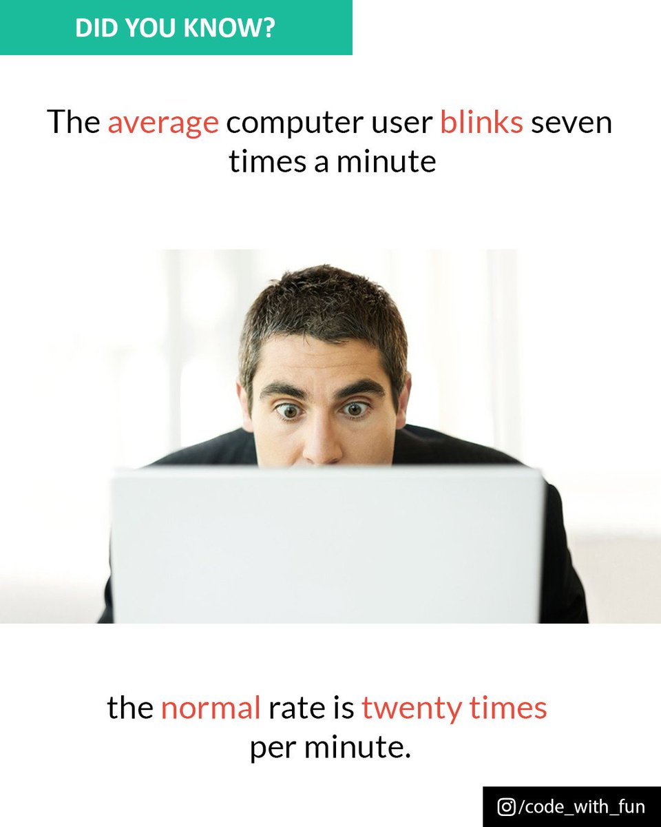 codewithfun's tweet image. Interesting technology facts! 
Follow us at Instagram:
instagram.com/code_with_fun/