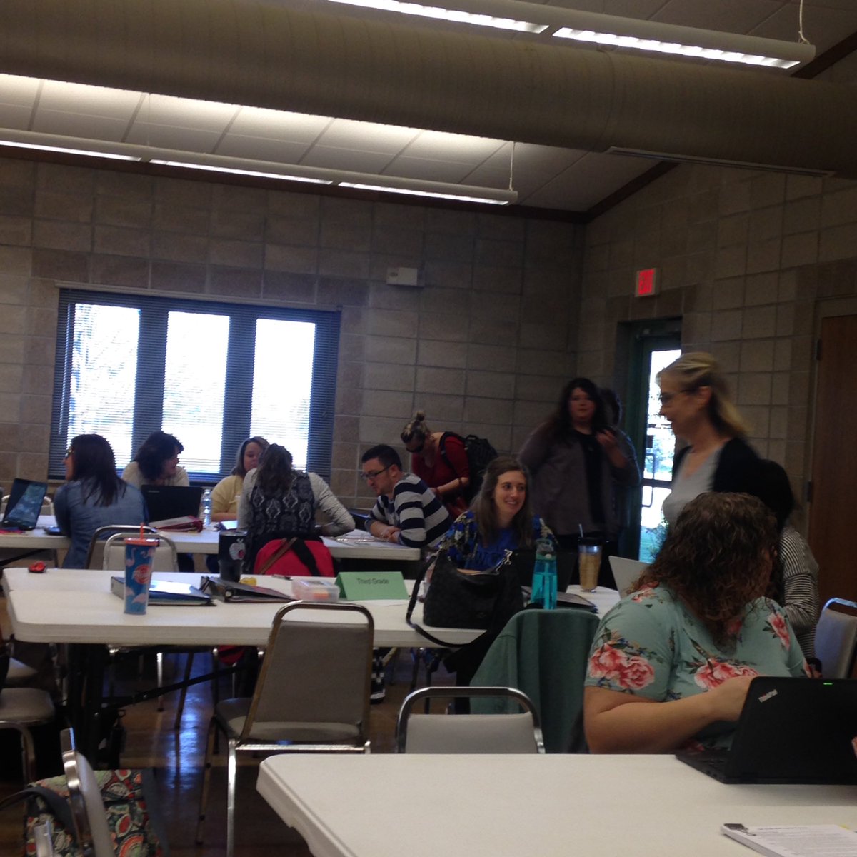 HarperCassi's tweet photo. Lots of energy in the room @willardschools as K-5 grade teachers gather to write proficiency scales. Looking forward to a productive day! #wpslearnwell https://t.co/eDAaKKUWsN