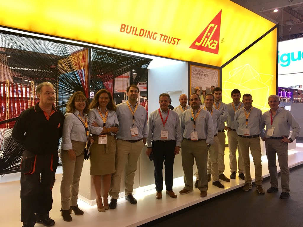 SikaSpain's tweet photo. #WeAreSika always close to the customer https://t.co/a2LzHaz73r
