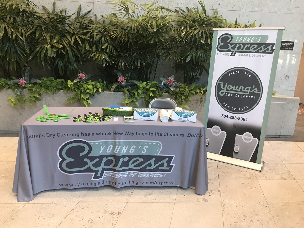 If you work in 1515 Poydras come down to the lobby and hear about our 24/7 Dry Cleaning lockers!!