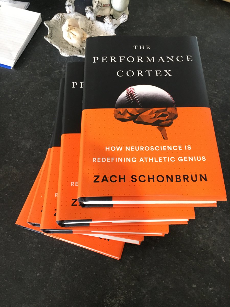 zschonbrun's tweet photo. I hear good things... #pubday #performancecortex #onsalenow #neuroscience #sports https://t.co/FjENjcUg2r