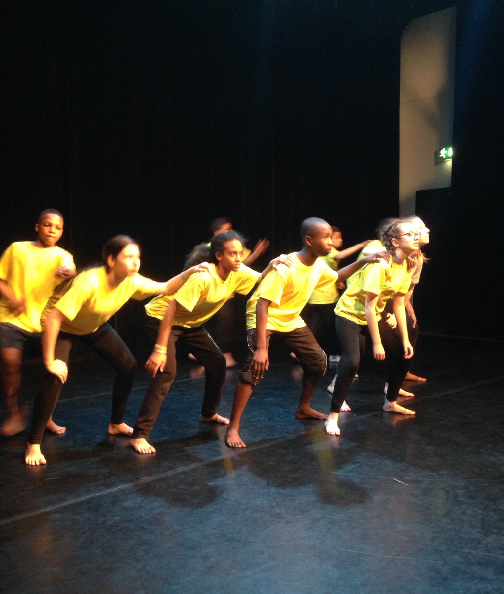 TheElmsAcademy's tweet photo. Performing 'Iron' at Stratford Circus #educationwith character https://t.co/TMiA3AJH7N