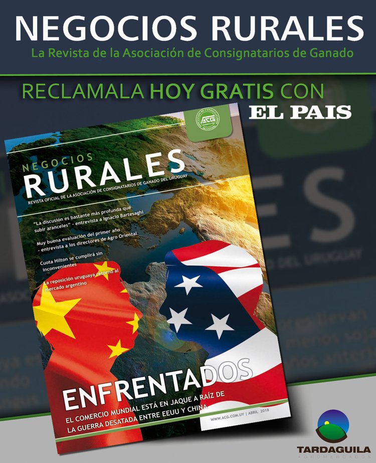 NegRurales's tweet photo. HOY GRATIS CON EL PAÍS RECLAMÁ NEGOCIOS RURALES!!! https://t.co/mRislzbnuD