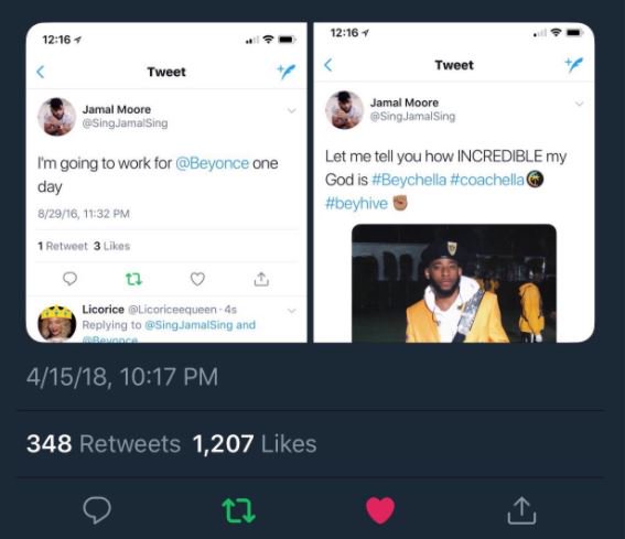 GO THROUGH LIFE WITH MOTIVATION LIKE <a href="/SingJamalSing/">JAMAL MOORE</a> 🙏🙏 #TuesdayMotivation #Beychella #bythings #BRUH