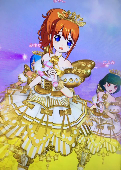 パラ納めしてきました!約3年半お世話になりました3人ともプリチャンでもよろしくねー! 