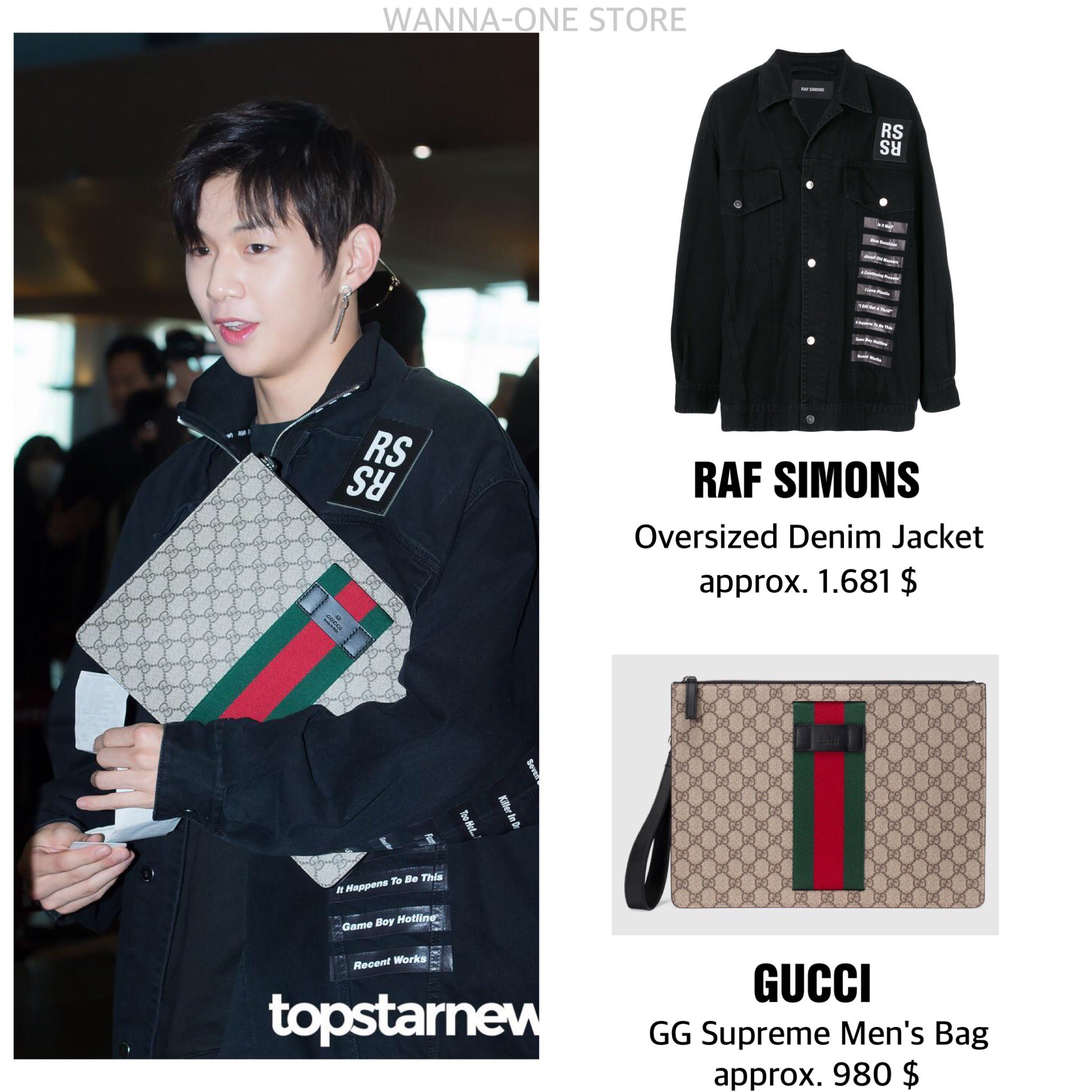 Gucci Garment bag, Men's Accessories