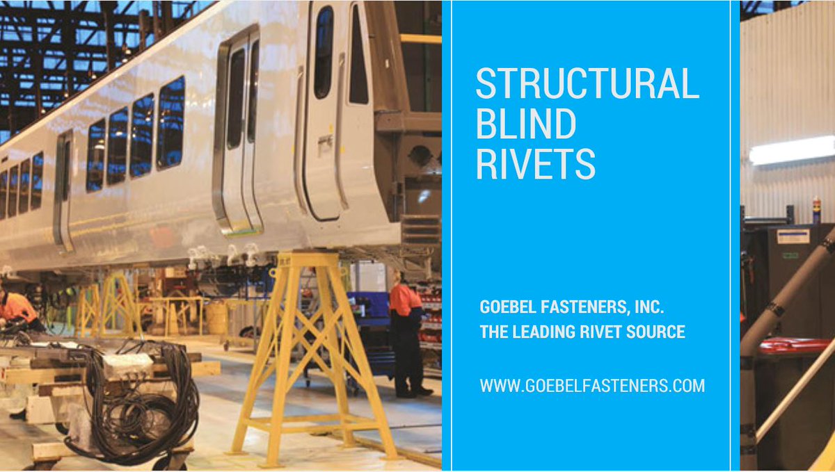 GoebelFasteners's tweet image. Check out this week&apos;s post to learn why structural rivets are the preferred fastening solution for heavy-duty applications: goebelfasteners.com/structural-riv…
#rivets #blindrivets #structuralrivets #magnalok #klicklock #interlock