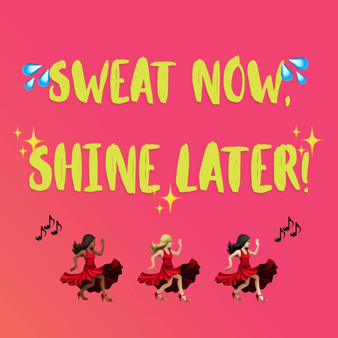 Merge_Dance's tweet photo. Sweat now so you will shine later! Join us for #Zumba tonight from 7:30-8:30pm and #springintoshape with us! Only $8.00/class! All #fitness levels welcome. #DropinsWelcome! #Dance #Exercise #Workout #SpringIntoFitness #YouCanDoIt #GetInShape #BeatFOMO #SweatNowShineLater https://t.co/i45dCaU5rx