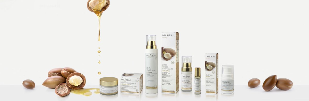 Delideabio's tweet photo. La linea #Delidea Argan e Dattero del Deserto è dedicata alle pelli esigenti per contrastare la perdita di tono, elasticità e compattezza; attenua le rughe conclamate e garantisce un’azione #filler sin dai primi gesti mattutini. Scoprila su https://t.co/h4AGplsJIf! https://t.co/qgy8VKQ9qU