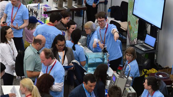 iaeaorg's tweet photo. Over 1600 visitors flock to the Vienna International Centre to learn about #nuclear science https://t.co/oHmEjeqzwd
#LNF18 #LongNightofResearch https://t.co/l6szj8HA4P