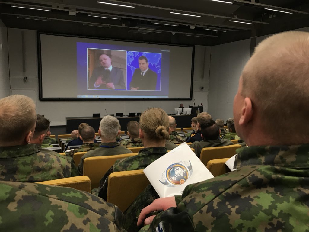 NATO_ACT's tweet photo. #Viking18 is a unique collective training opportunity for the Alliance. Learn more on how #NATO's Allied Command Transformation is contributing to Viking 18: https://t.co/eXBsv5Aq65  
Photo by @mpkkfi https://t.co/Nd0AOieKCf