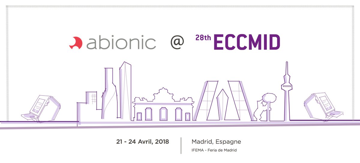 abionic_fr's tweet photo. #ECCMID18 - un #congrès important au sujet des #maladiesinfectieuses, le contrôle des #infections &amp; la #microbiologie clinique - Et on y sera !
#Congrès #Medecine #Madrid https://t.co/I51ngeSitU