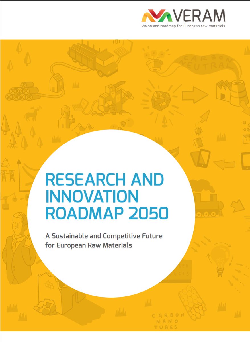 ForestETP's tweet photo. #veram2050 R&amp;I roadmap 2050 introduces close to 180 concrete #research &amp; #innovation activities to achieve a more competitive and sustainable future for 🇪🇺 #rawmaterials https://t.co/iT5jwL0vZr https://t.co/ZMBAVLOrvf