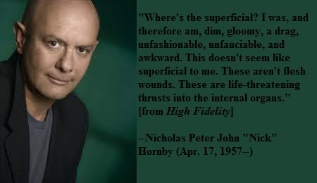 Happy, birthday, Nick Hornby! 