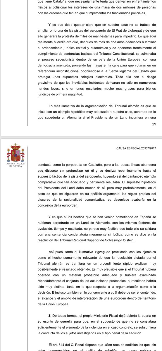 JACS_JaumeACS's tweet photo. Si no portés molts mesos superant la meva capacitat de sorpresa, diria que la interlocutòra d’avui 17-04-18 de la Sala Segona del Tribunal Suprem, és absolutament insuperable. 

Recordeu la data, perquè se’n parlarà durant dècades. I no gaire bé, per cert ! https://t.co/giMZpLkNiw