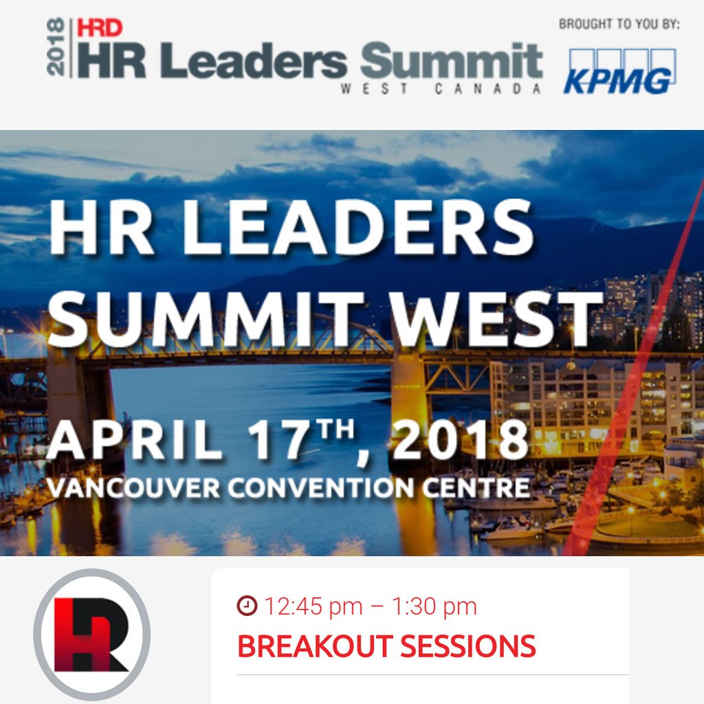 DDIworld's tweet photo. Learn to #UnleashPotential in your workforce with @matbaril and Bill Mitchell at 12:45 p.m. today! #HRLSWest https://t.co/WvNHeMWeyN #Vancouver #HR #ddiCanada https://t.co/WkgiQcDqmM